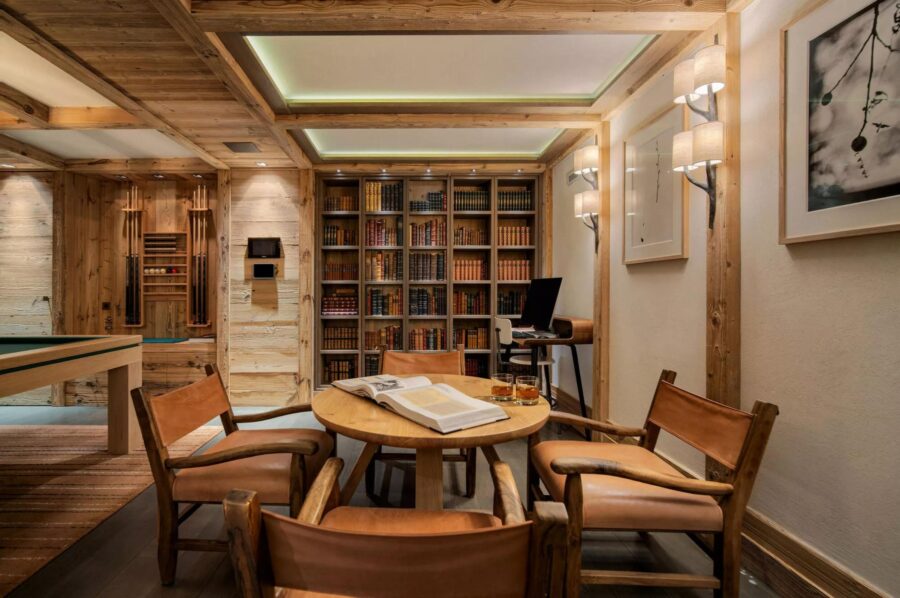 chalet-brielle-games-room-library-luxury-courchevel1850