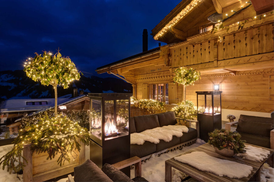 chalet-collette-exterior-terrace-heaters-mountainview-luxury-ski-retreat-gstaad