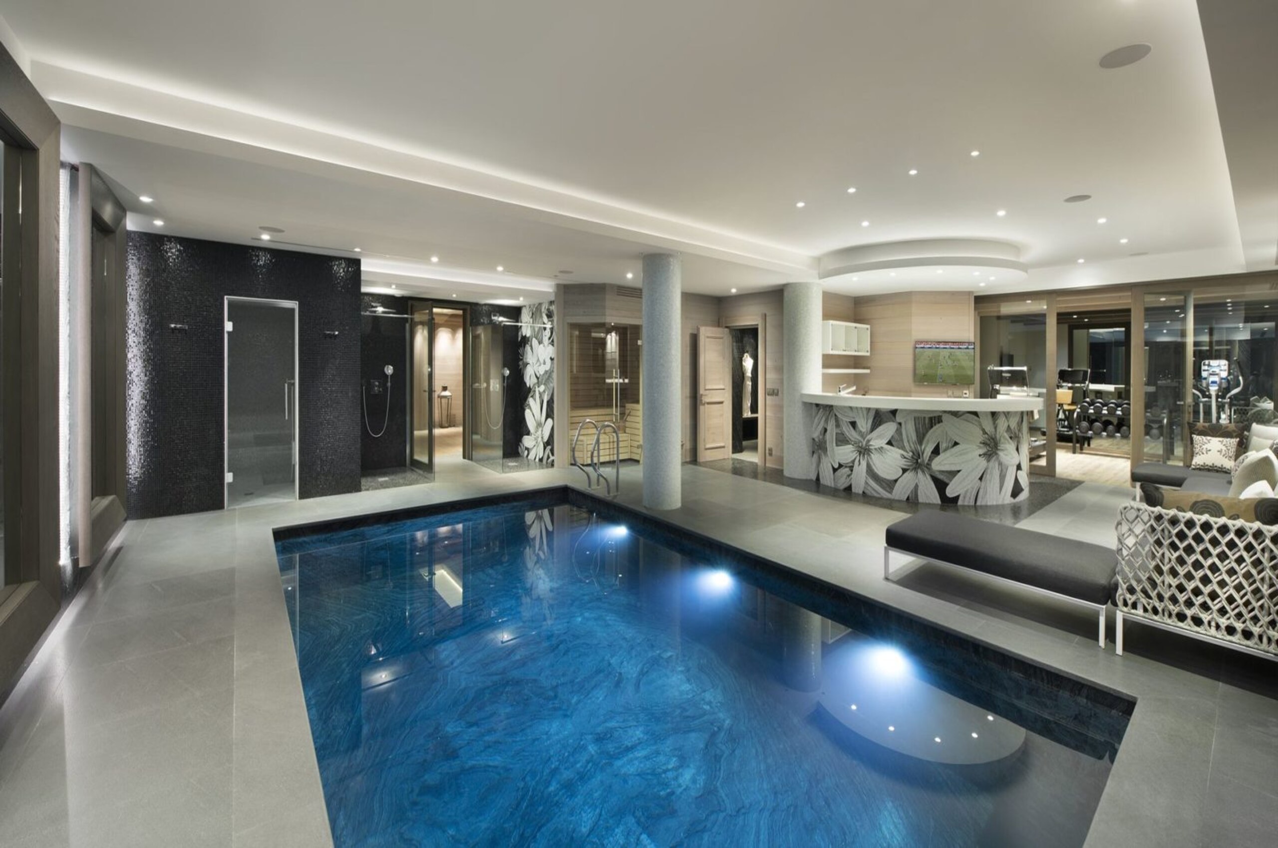 chalet-elodie-swimmingpool-spa-relaxationarea-sauna-luxury-interiordesign-modern-courchevel1850
