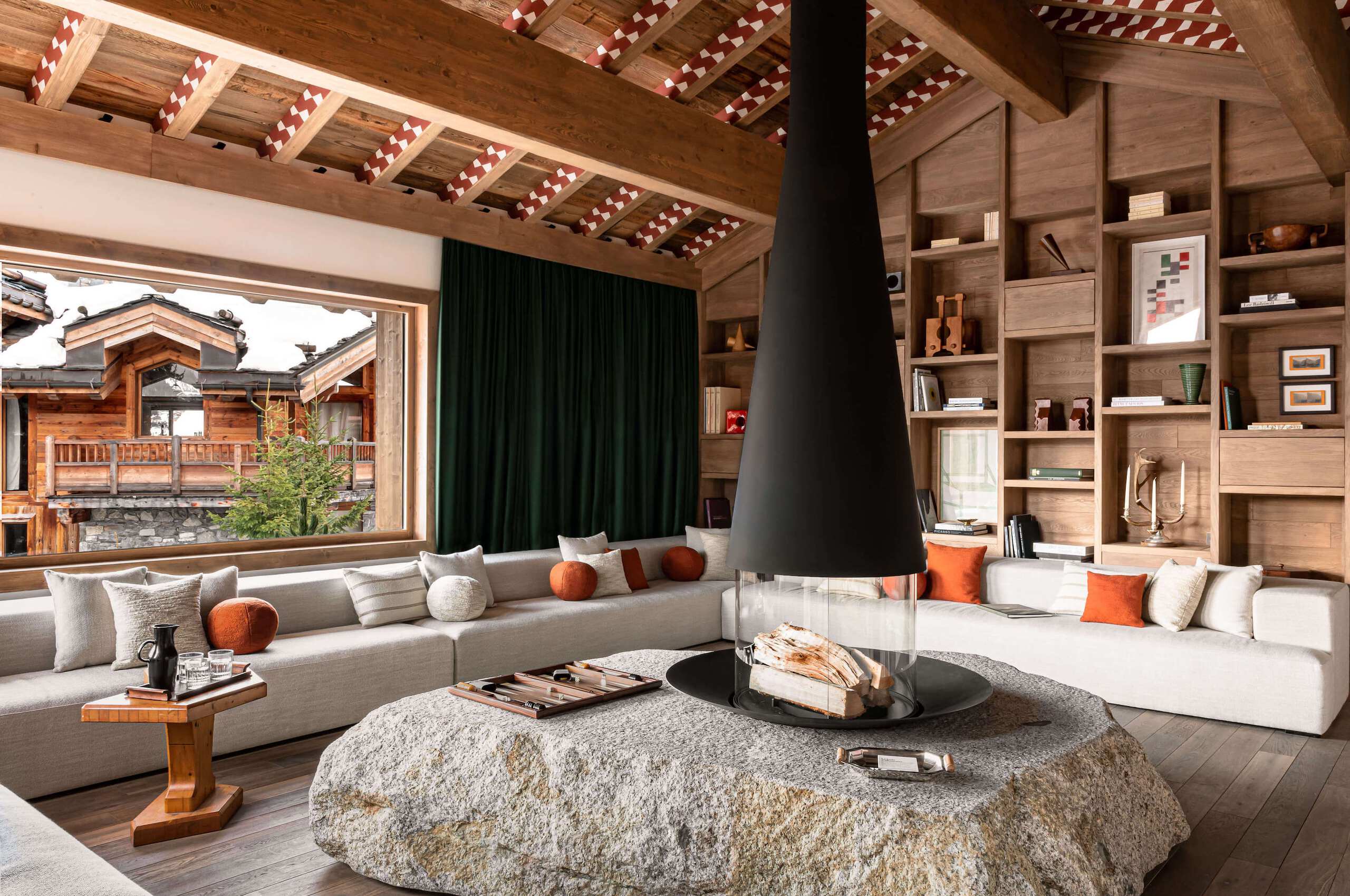 chalet-millie-livingroom-fireplace-bespoke-unqiue-modern-alpine-interior-luxury-rental-courchevel1550