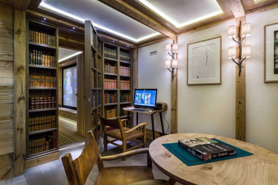 gamesroom-library-office-courchevel1850-luxury-chalet-brielle