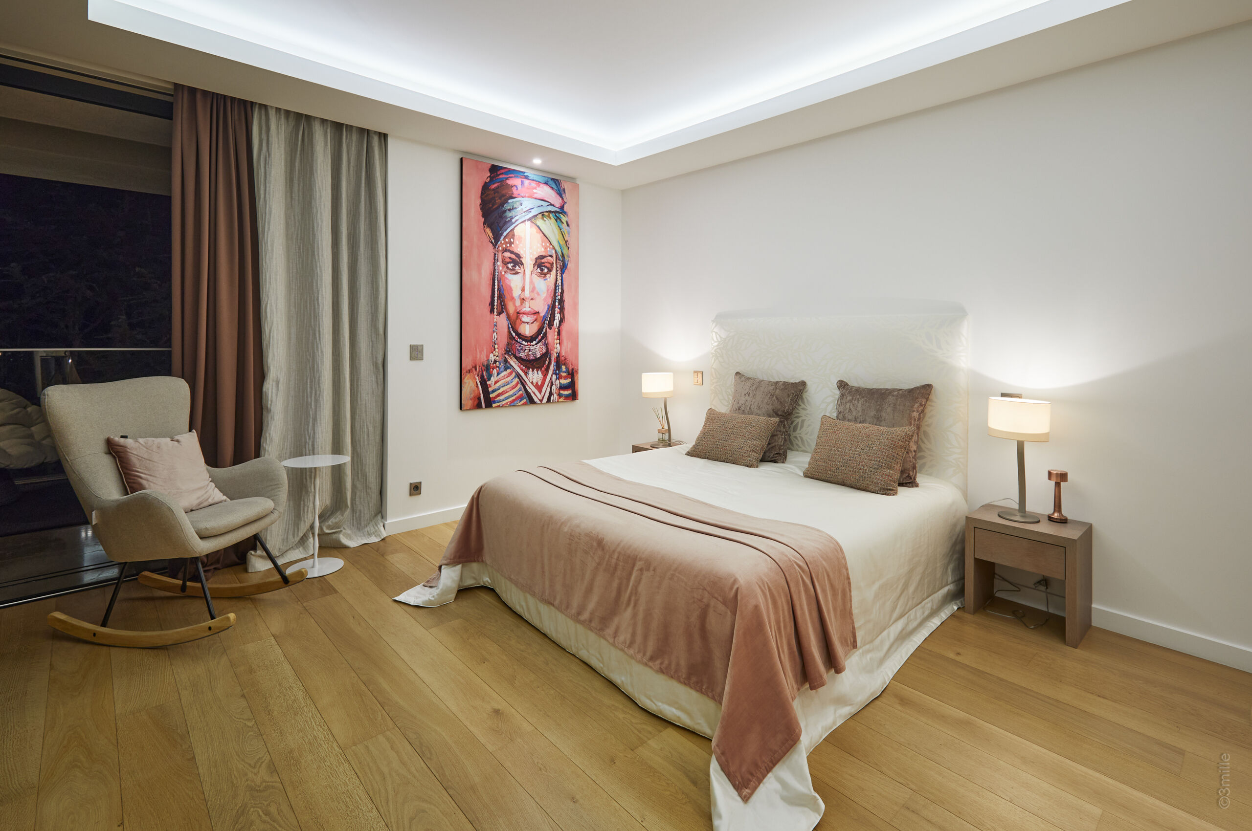 villa-caliope-bedroom-balcony-serene-luxury-modern-design-cannes