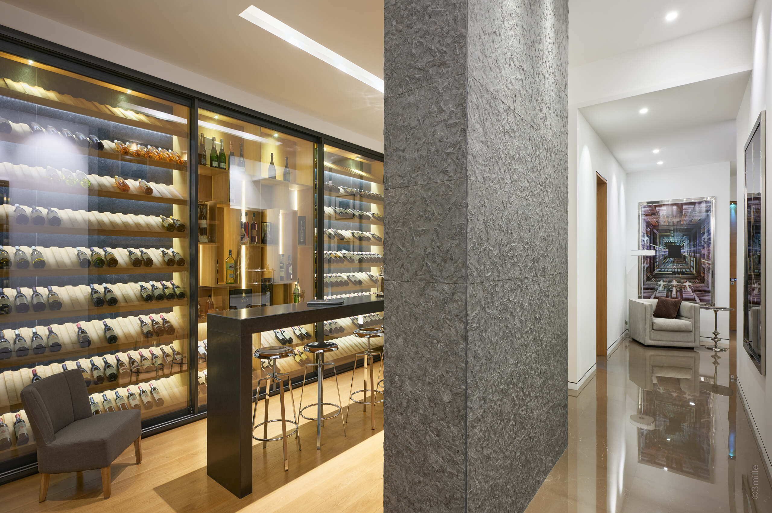 villa-caliope-winecellar-tastingroom-luxury-retreat-cannes