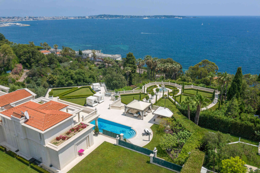 villa-celeste-exterior-aerial-oceanview-landscapedgarden-luxury-cannes