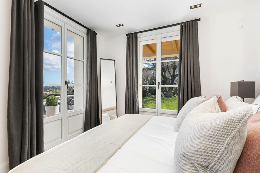 villa-michella-bedroom-gardenview-mountainview-luxury-modern-mougins
