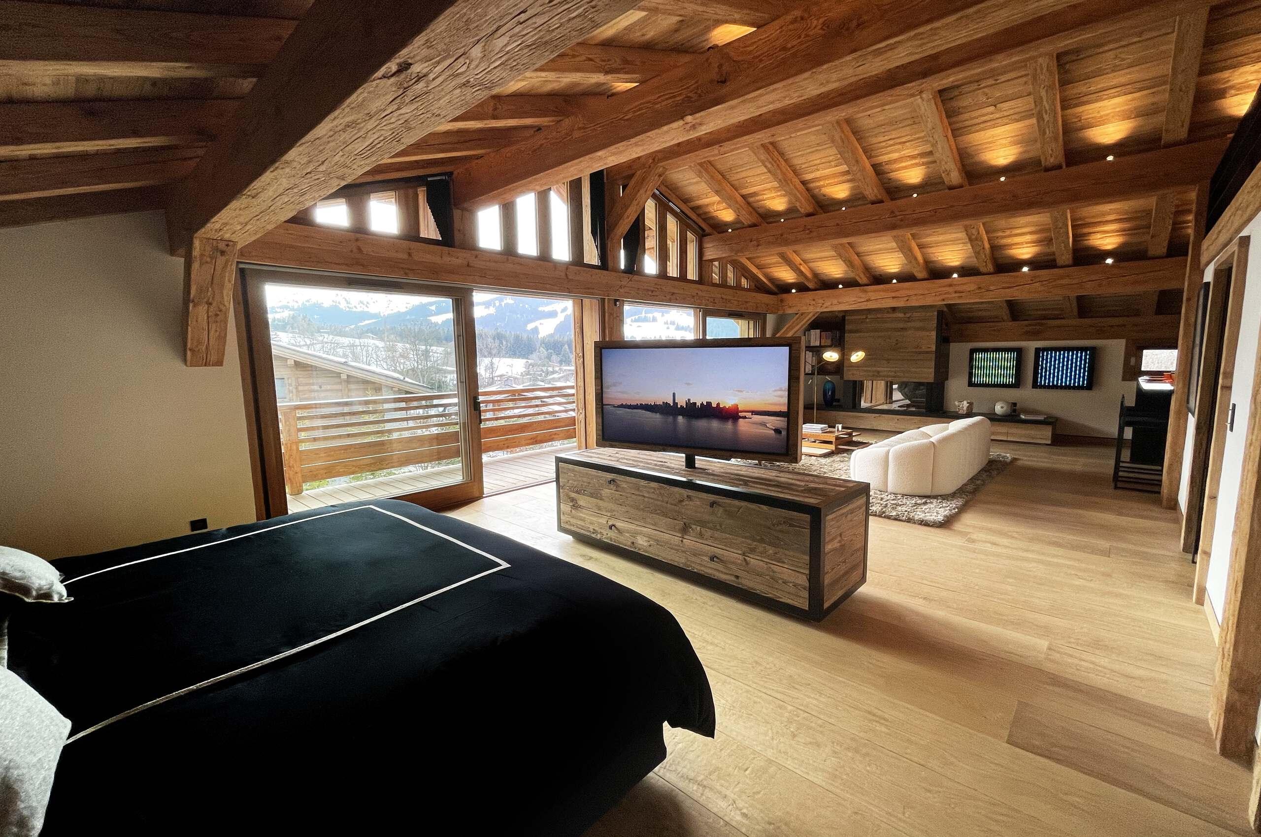 Chalel-Sybil-bedroom-spacious-modern-alpine-interiors-mountainviews-luxury-rental-retreat-mont-darbois-megeve