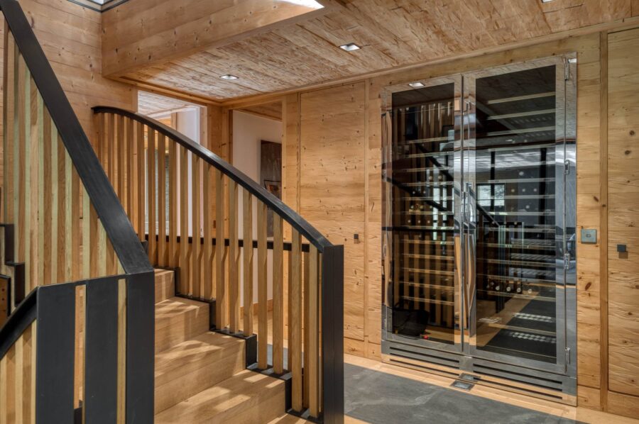 Chalet-atina-winecellar-hosting-luxury-megeve-mont-d'arbois