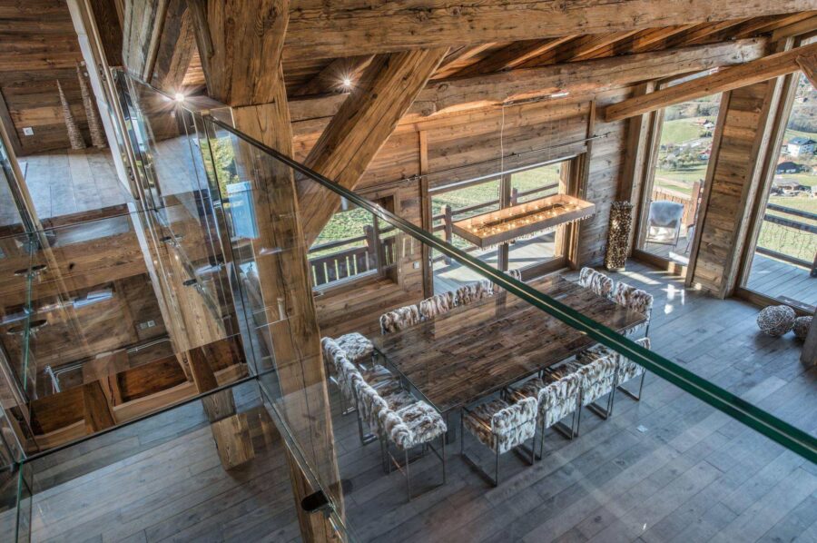 chalet-araceli-livingroom-diningroom-glass-walkway-alpine-chic-luxury-megeve-princesse