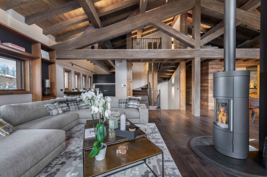 chalet-diane-livingroom-openplan-fireplace-stylish-interior-design-megeve-luxury