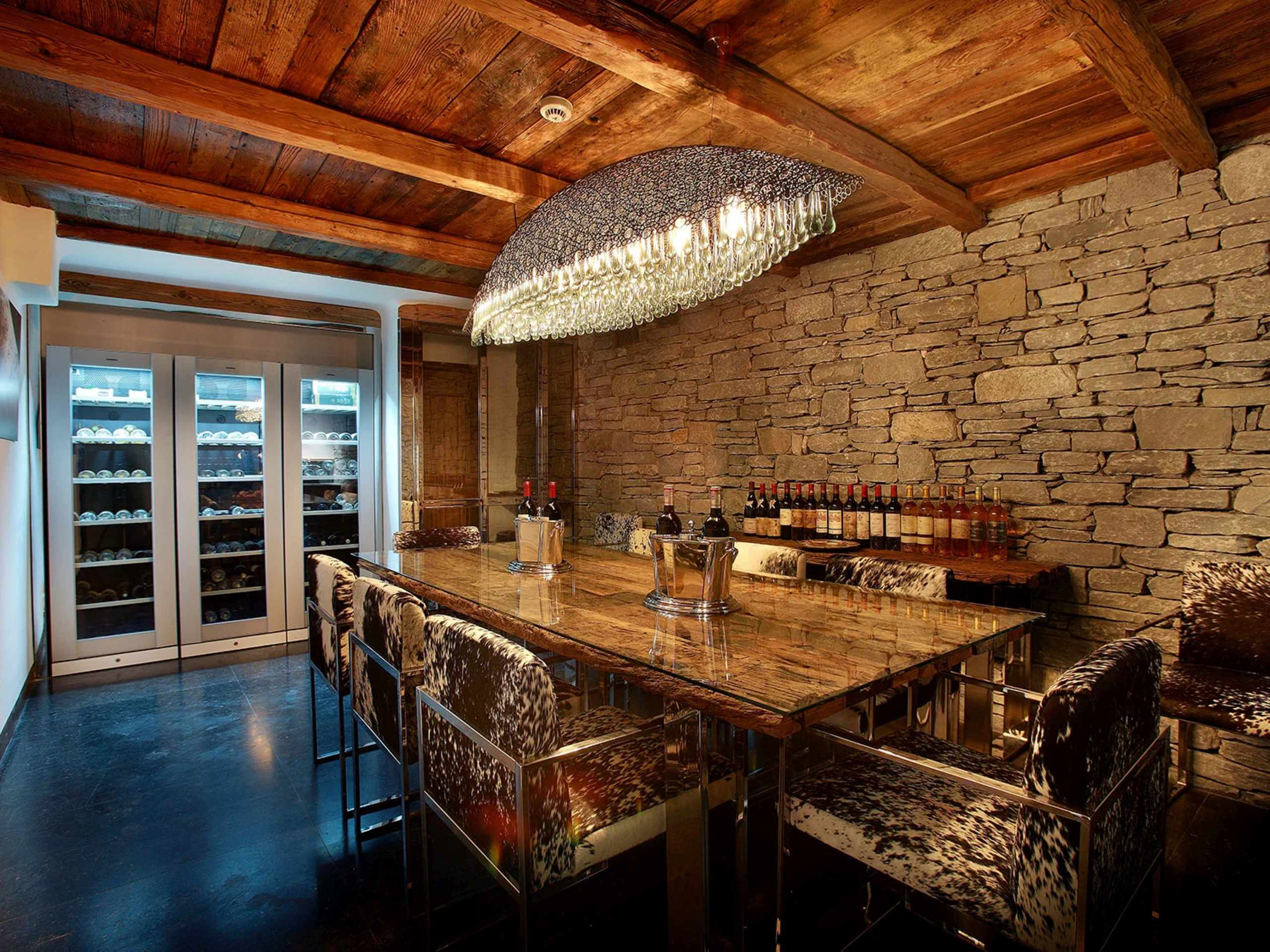 chalet-margot-wine-cellar-tasting-room-entertainment-hosting-luxury-rental-vald'isere