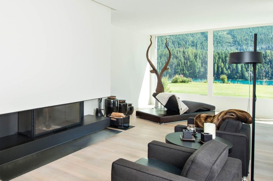 chalet-val-fireplace-lounge-lakeview-mountainview-modern-luxury-interior-stmoritz