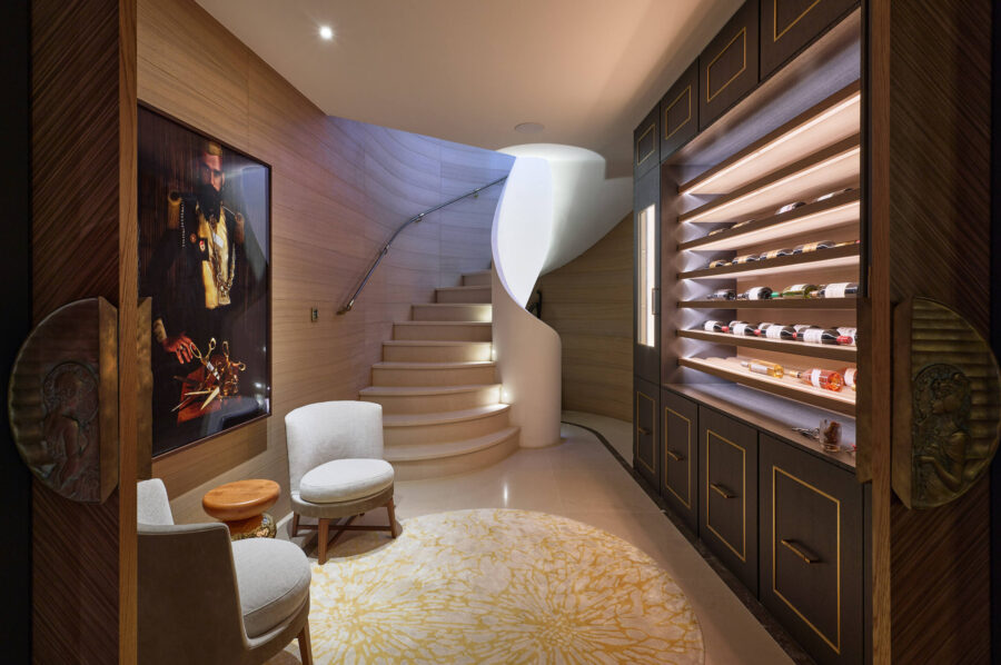 villa-ascot-winecellar-luxury-unqiue-modern-capantibes