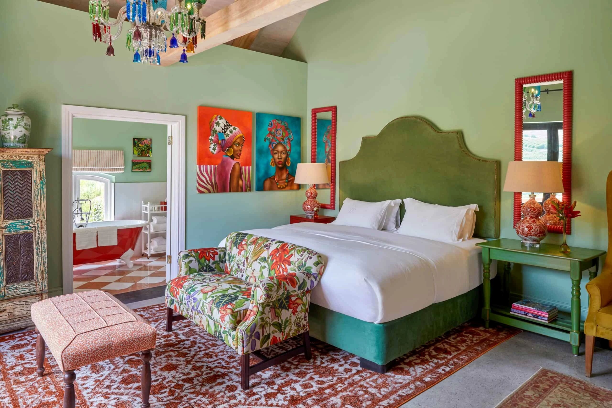 villa-frankie-bedroom-elegant-bold-bright-interior-design-ensuite-luxury-southafrica