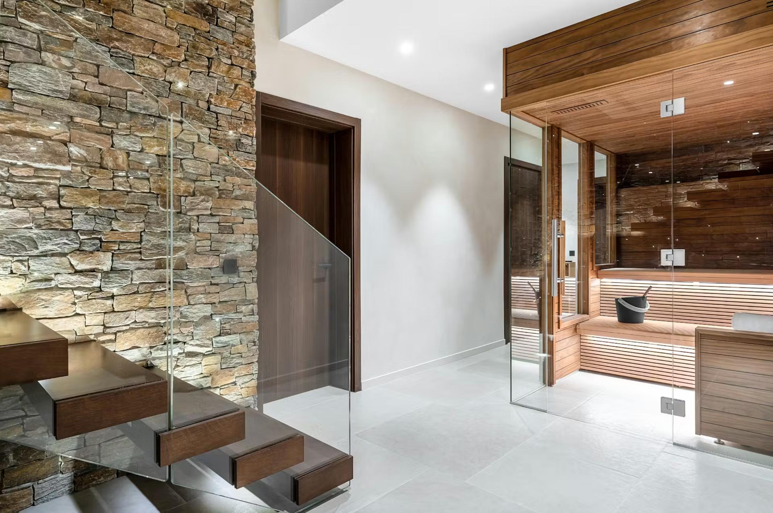 villa-elle-sauna-staircase-wellness-relaxation-modern-luxury-design-sttropez