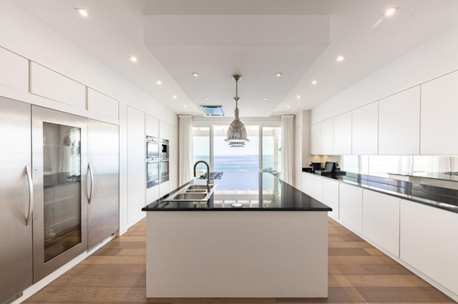 villa-chara-kitchen-sleek-modern-spacious-fully-equipped-sea-views-luxury-corfu