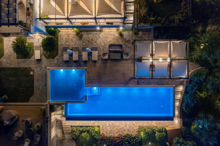 villa-dalida-swimming-pool-terrace-garden-cabana-night-luxury-crete