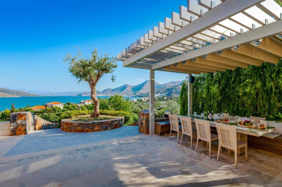 villa-octavia-terrace-alfresco-dining-area-sea-view-garden-luxury-crete