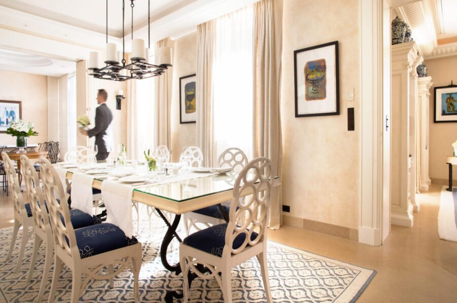 villa-rosa-dining-room-butler-formal-elegant-interior-luxury-rental-retreat-cap-ferrat