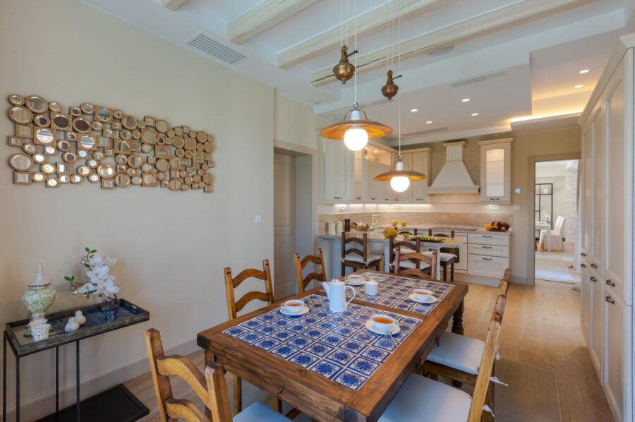 villa-una-kitchen-dining-table-serene-elegant-stylish-design-luxury-crete