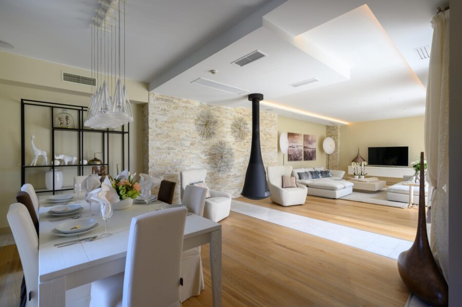 villa-una-living-space-dining-room-lounge-hanging-fireplace-luxury-crete