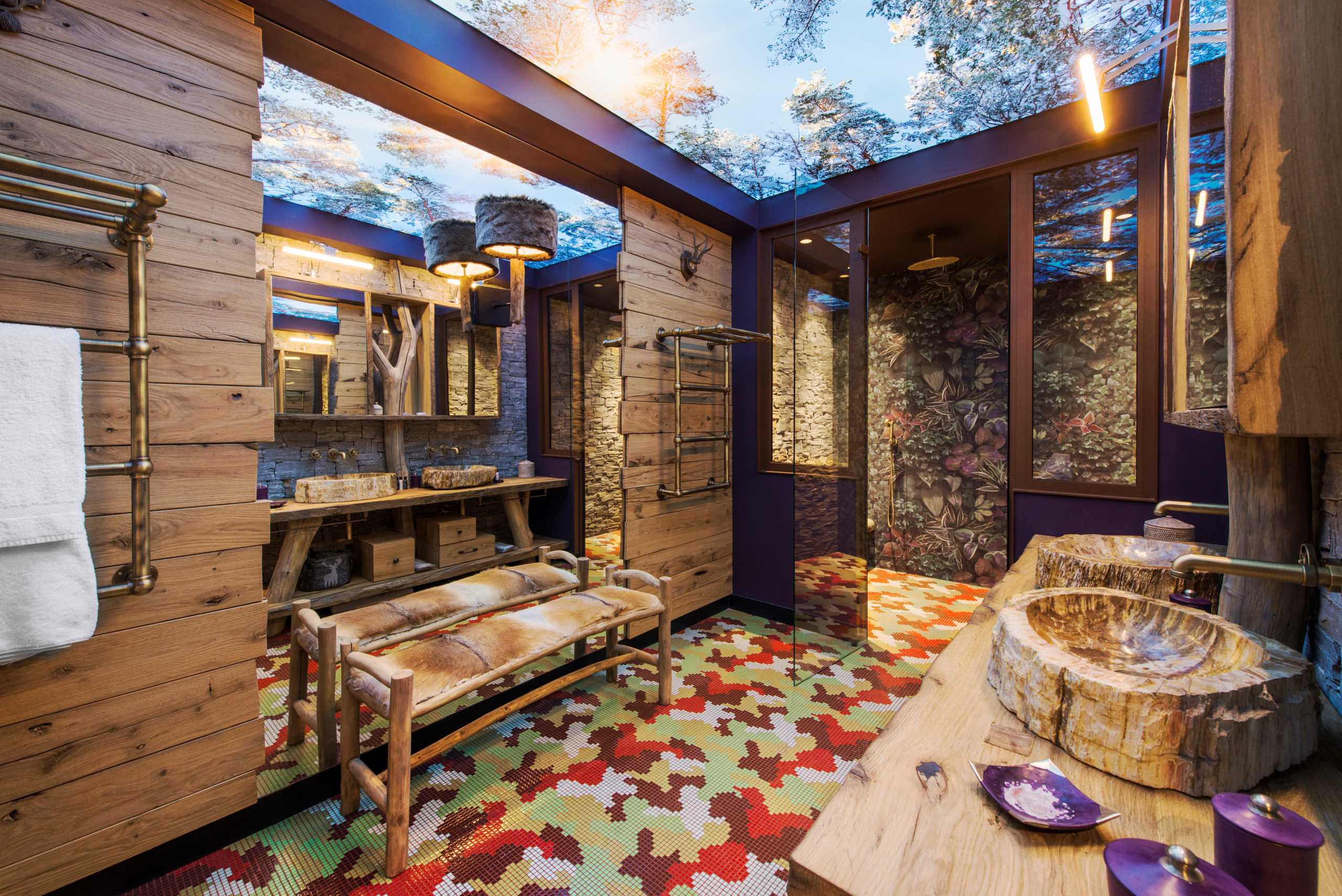 chalet-artsy-bathroom-shower-room-doublesink-unique-alpine-design-luxury-courchevel1550