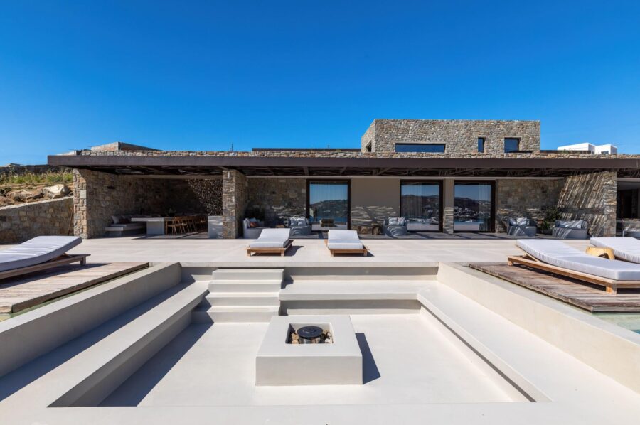 villa-august-firepit-terrace-sunloungers-luxury-rental-retreat-mykonos