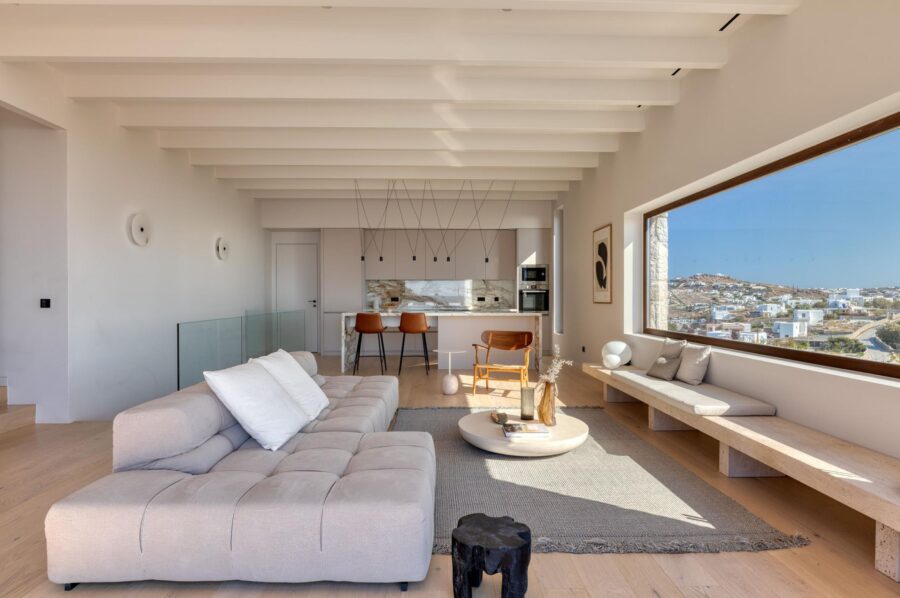 villa-august-living-room-kitchen-openplan-bright-modern-design-luxury-mykonos