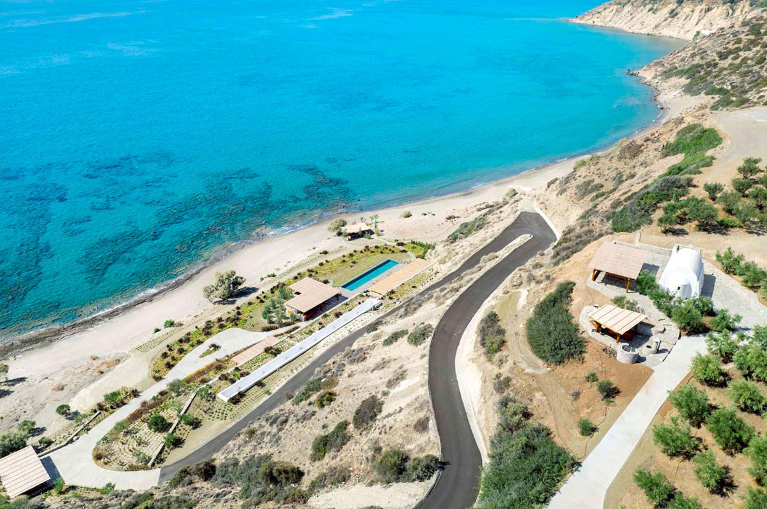 villa-nadia-aerial-view-luxury-beachfront-rental-retreat-luxury-crete