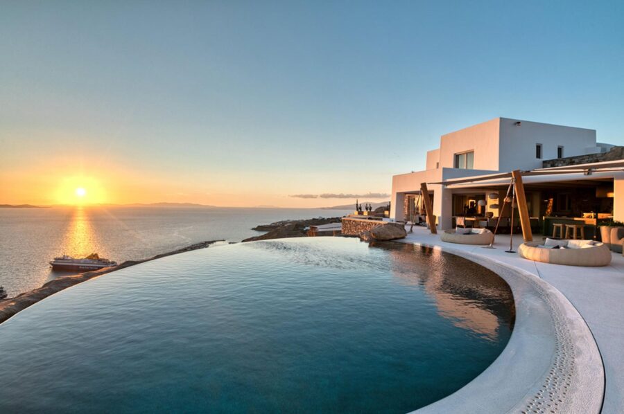 villa-selina-exterior-infinity-swimming-pool-sea-view-terrace-luxury-mykonos
