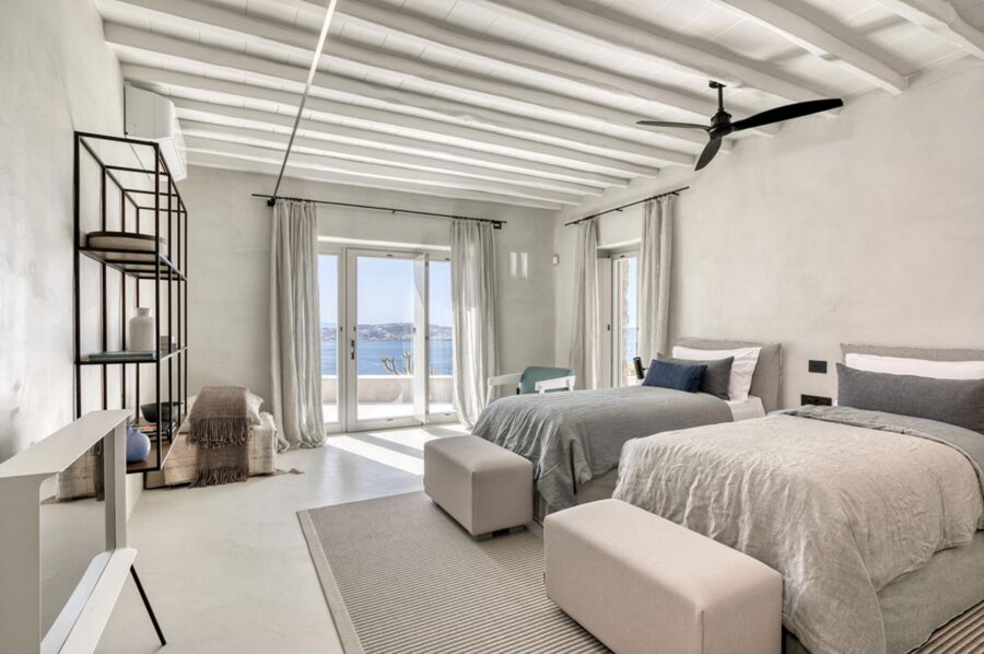villa-selina-twin-bedroom-sea-view-spacious-serene-interior-design-luxury-mykonos