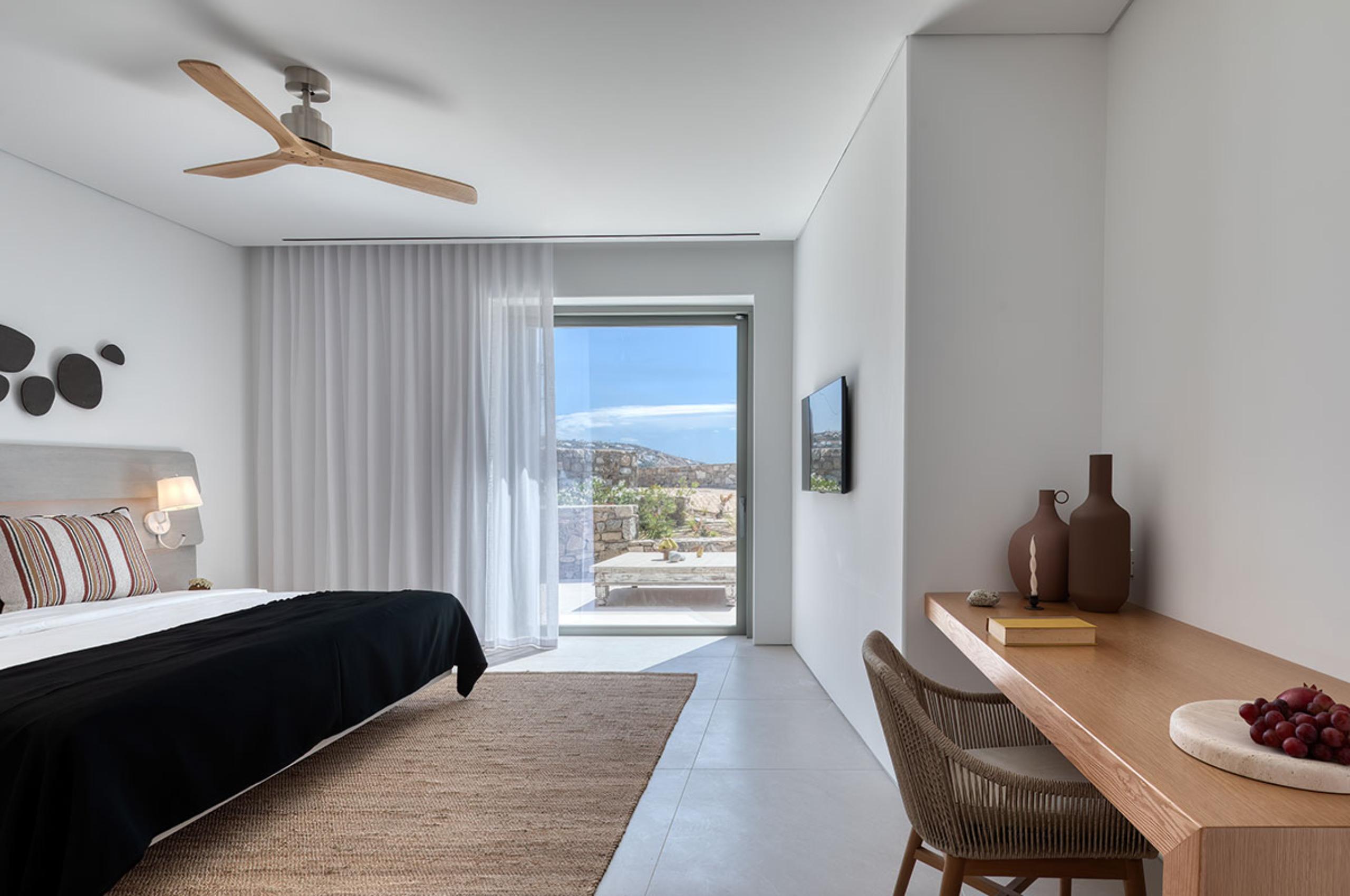 villa-theodora-bedroom-desk-serene-spacious-modern-design-luxury-mykonos