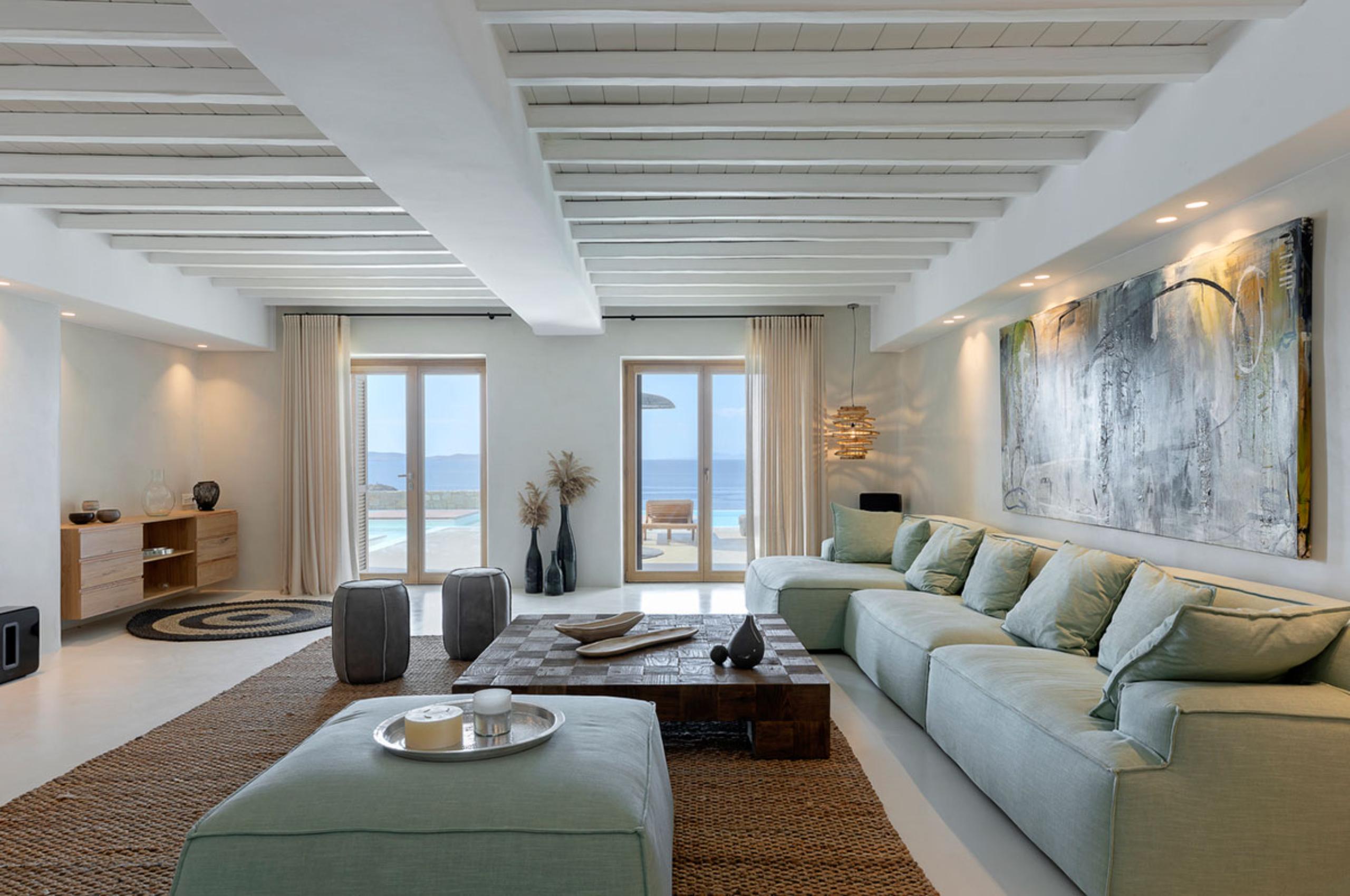 villa-zeta-living-room-lounge-spacious-elegant-design-unqiue-artwork-sea-views-luxury-mykonos