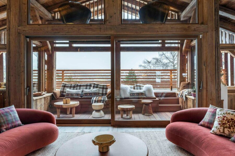 chalet-fern-living-room-balcony-elegant-alpine-luxury-retreat-megeve